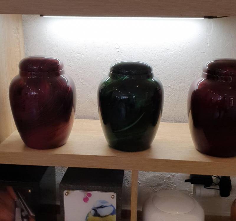 Nos urnes funéraires